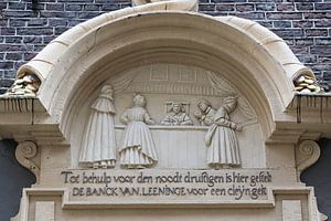Fassade Bank des Darlehens in Amsterdam