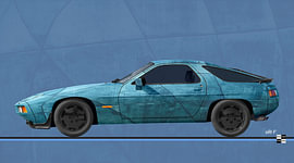 Porsche 928 Art Car