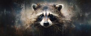 Waschbär Dose