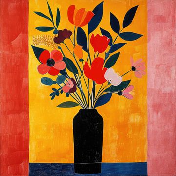 bouquet, fleurs, vase sur Niklas Maximilian