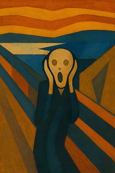 Das Scream-Gemälde.