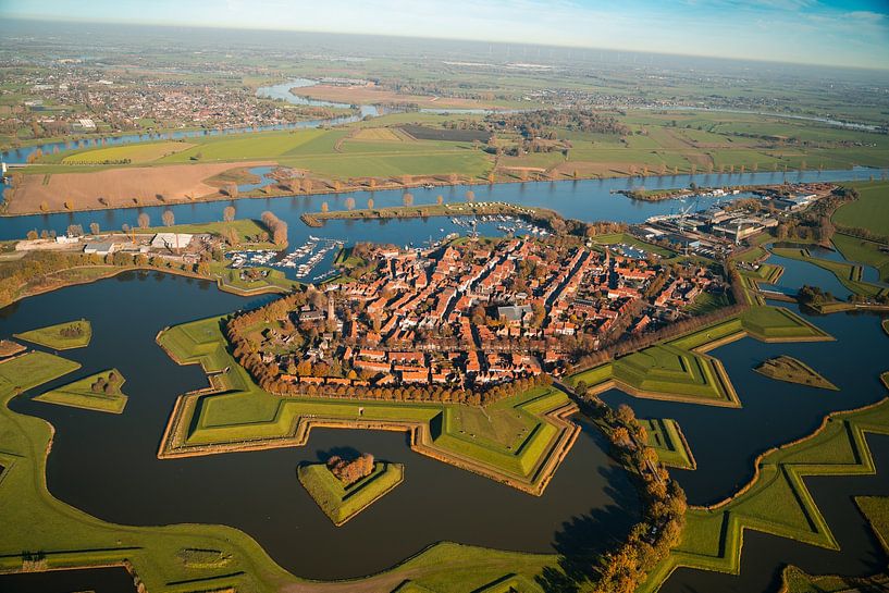 Heusden aus der Luft von Roel Timmermans