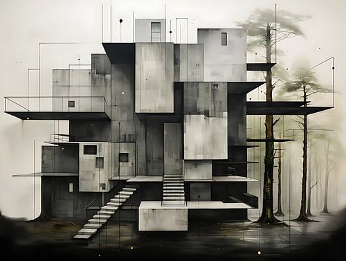 Esquisse Architecture bâtiment