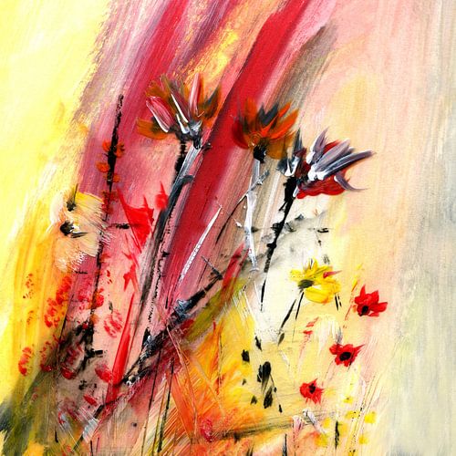 kleine hoop geel van Claudia Gründler