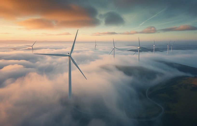 Über den Wolken von fernlichtsicht