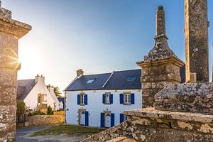 Calvaire auf der Ile de Saint-Cado, Bretagne