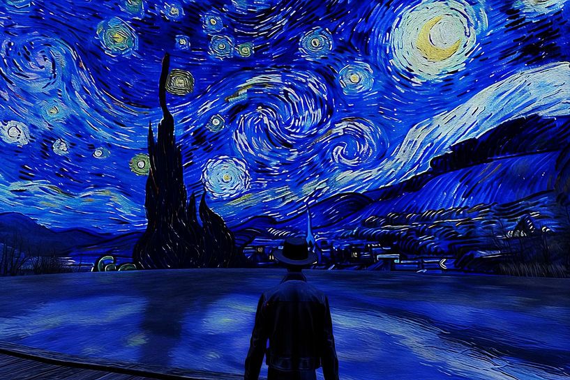 under the starry night van Egon Zitter