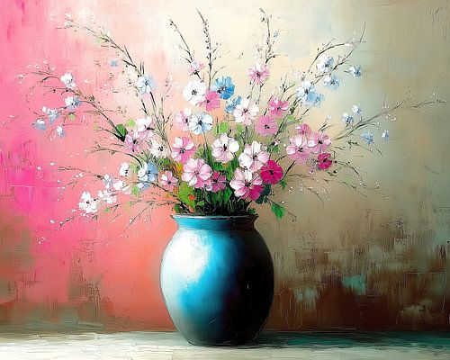 Blumenvase | Pink Breeze Bouquet