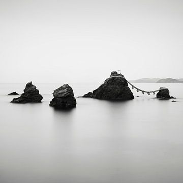 Meoto Iwa, Studie II. Getrouwde rotsen, Japan van Stefano Orazzini