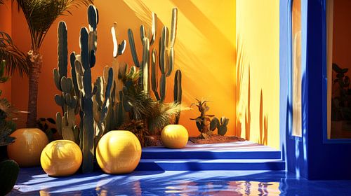 Cactussen in Contrast
