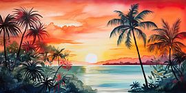 Tropical poster by Bert Nijholt