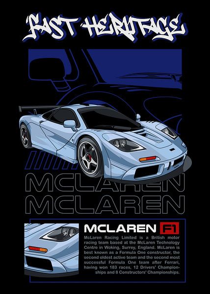 McLaren F1 Exotisches Auto von Adam Khabibi
