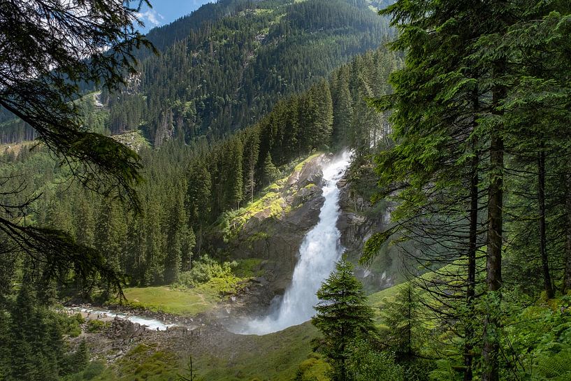 Krimmler watervallen in Oostenrijk van Melissa Peltenburg