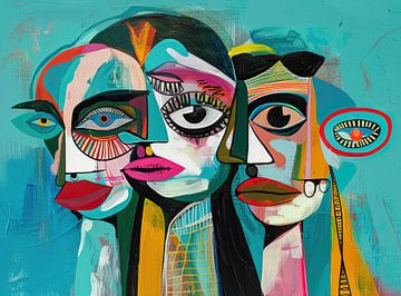Abstract Picasso van Kunst Kriebels