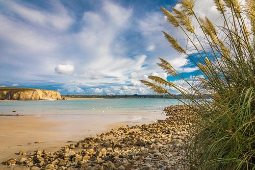Plage de Kerloc`h près de Camaret-sur-Mer, Bretagne