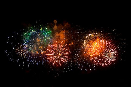 Explosion of colours