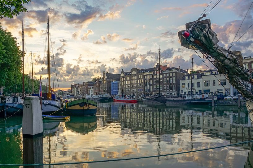 Wolwevershaven in Dordrecht by Dirk van Egmond