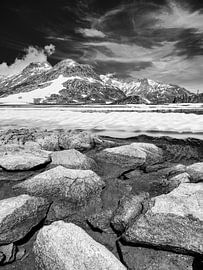 Lake of the Dead on the Grimsel by Patrick van Lion