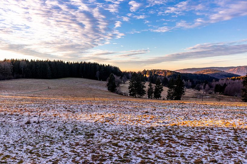 Kleine Sonnenuntergangswanderung zum Ruppberg bei Zella-Mehlis - Thüringen - Deutschland von Oliver Hlavaty