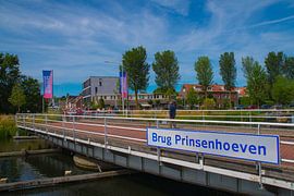 Handbediende Draaibrug aan de Piushaven