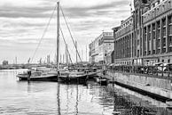 Silodam in Amsterdam mit Segelschiffen von Don Fonzarelli Miniaturansicht