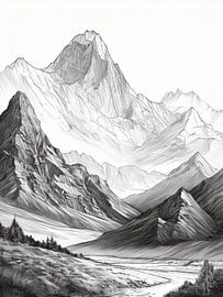 Berge ohne Himmel von Björn Nelke