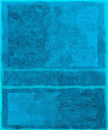 Light blue on blue, abstract