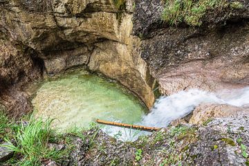 De Almbachkloof in het Berchtesgadener Land van Rico Ködder