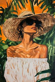 Summery elegance in the jungle by Poster Art Shop