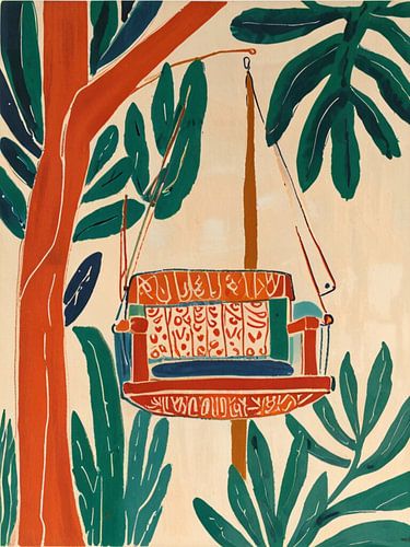 Een heerlijke schommel