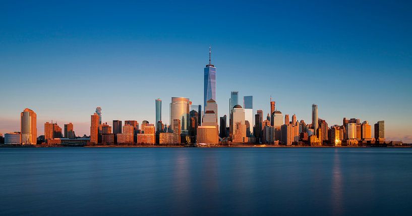 New York Panorama Gold von Adelheid Smitt