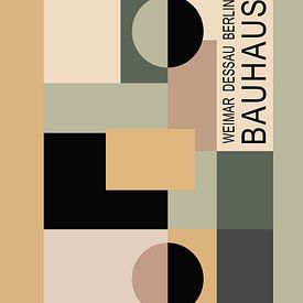 Bauhaus, Weimar Japandi mix by Hilde Remerie Photography and digital art