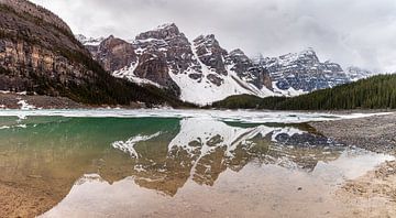 Canada, Lake Morraine, Valley of the Ten Peaks by Inge van den Brande