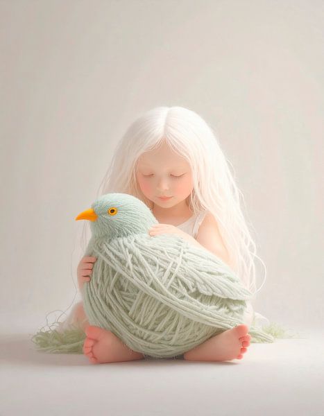 Woolly bird... by Ans Bastiaanssen