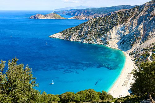 Plage de Myrthos sur l'île de Céphalonie