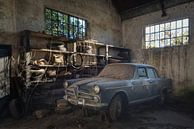 Old timer Alfa Romeo in a garage by Perry Wiertz thumbnail