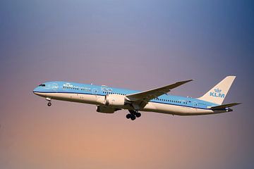 KLM Boeing 787-9, reg. PH-BHD, Bougainvillaea