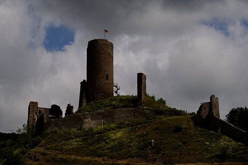 Löwenburg castle near Monreal in the Hunsrück