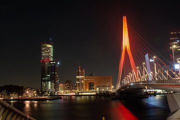 Erasmusbrug - Rotterdam van Sebastian Stef
