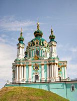 Saint Andrew's church in Kyiv, Ukraine