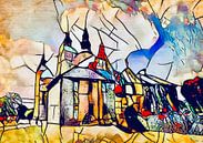 Kandinsky ontmoet Kopenhagen 7 van zam art thumbnail