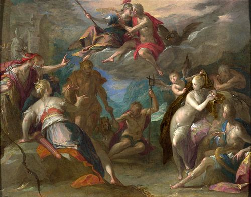 Hans von Aachen. De verbazing van de goden