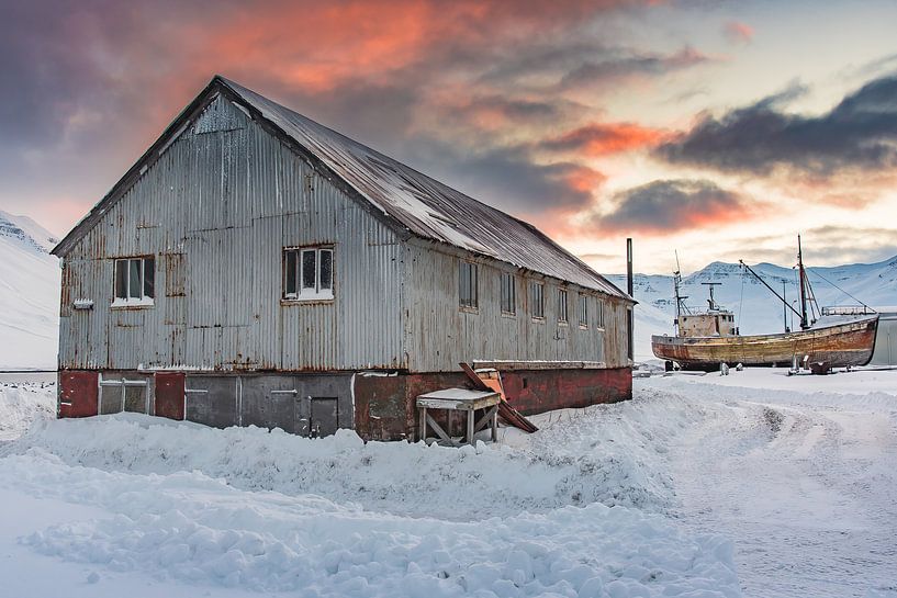 Siglufjörður, Iceland van Andreas Jansen