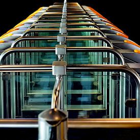 Public transport gates by Loek Lobel