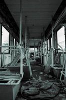 Weathered Journey: The Tranquil Beauty of an Old Tram