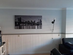 Skyline New York black and white