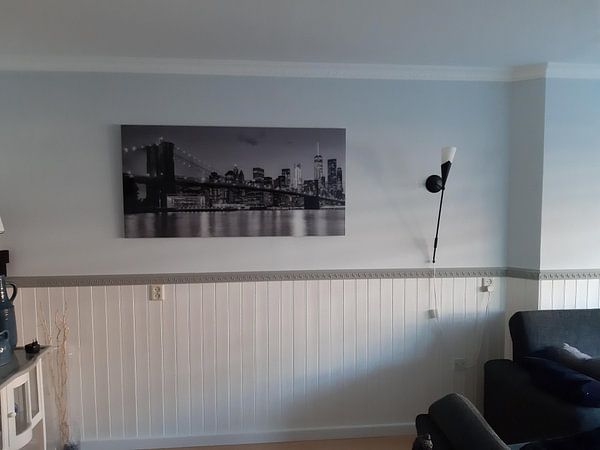 Skyline New York black and white