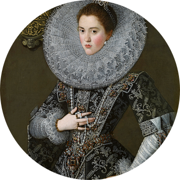 Portret van Ana de Velasco y Girón, Juan Pantoja de la Cruz - 1603