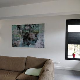 Photo de nos clients: Angie green par Atelier Paint-Ing, sur alu-dibond