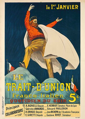 Leonetto Cappiello - Le Trait-D'union
